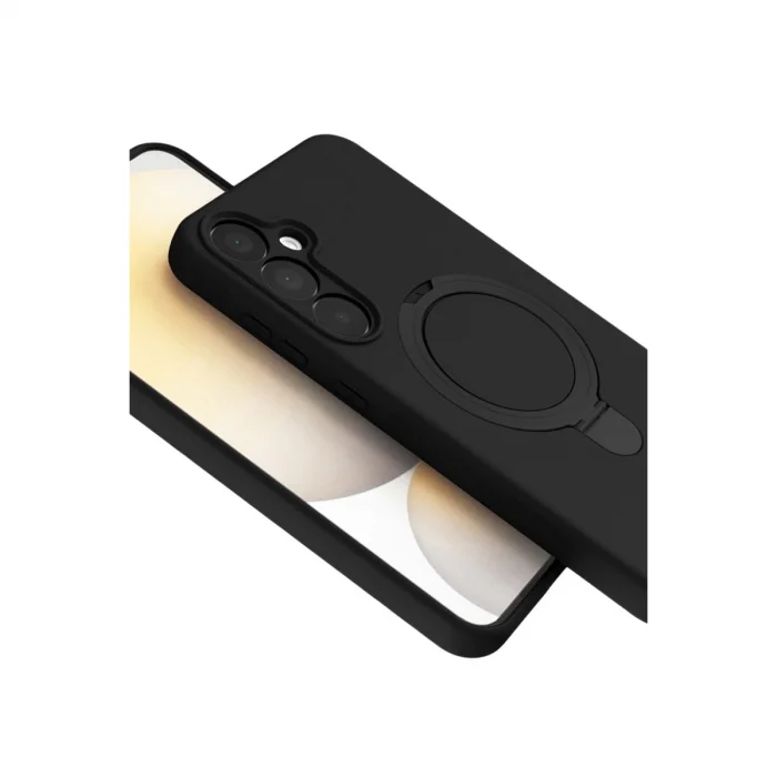 BUĞZ Samsung Galaxy A25 5g Regal Magsafe Standlı Kapak - Siyah
