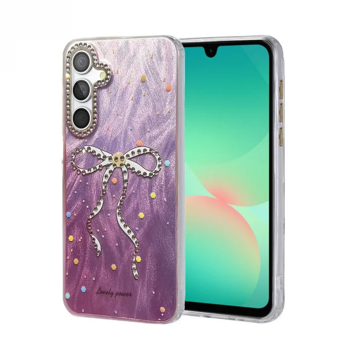 BUĞZ Samsung Galaxy A26 Kılıf Blade Aynalı Desenli Kapak - Desen 1