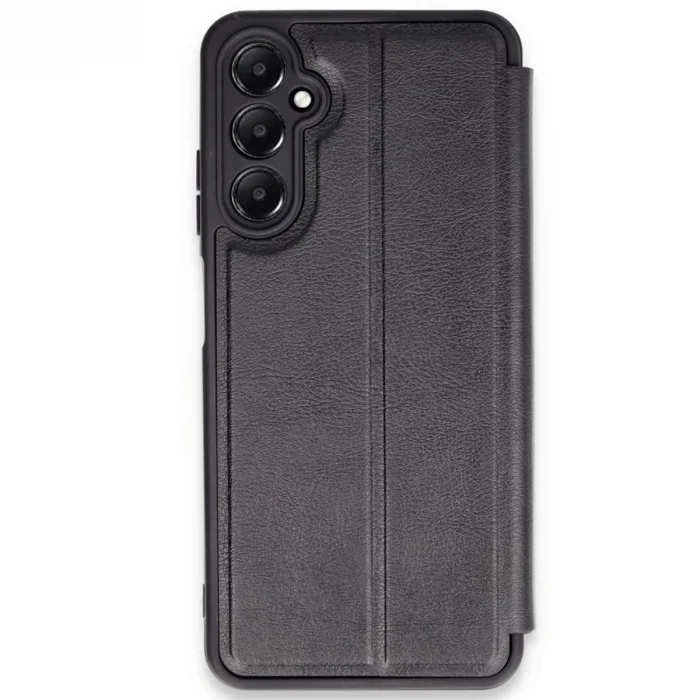 BUĞZ Samsung Galaxy A26 Kılıf Flip Cover - Siyah