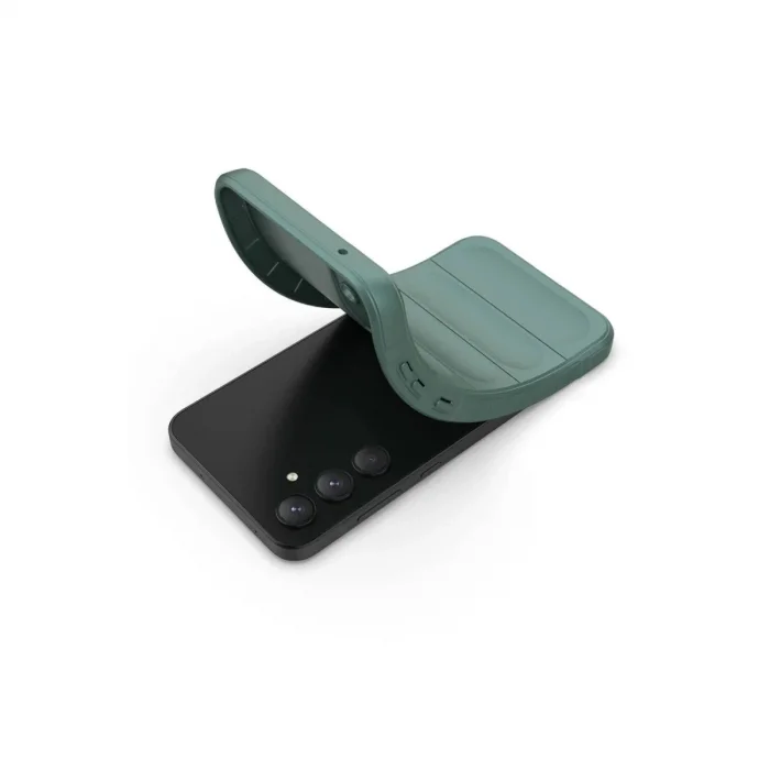 BUĞZ Samsung Galaxy A26 Kılıf Optimum Silikon - Koyu Yeşil