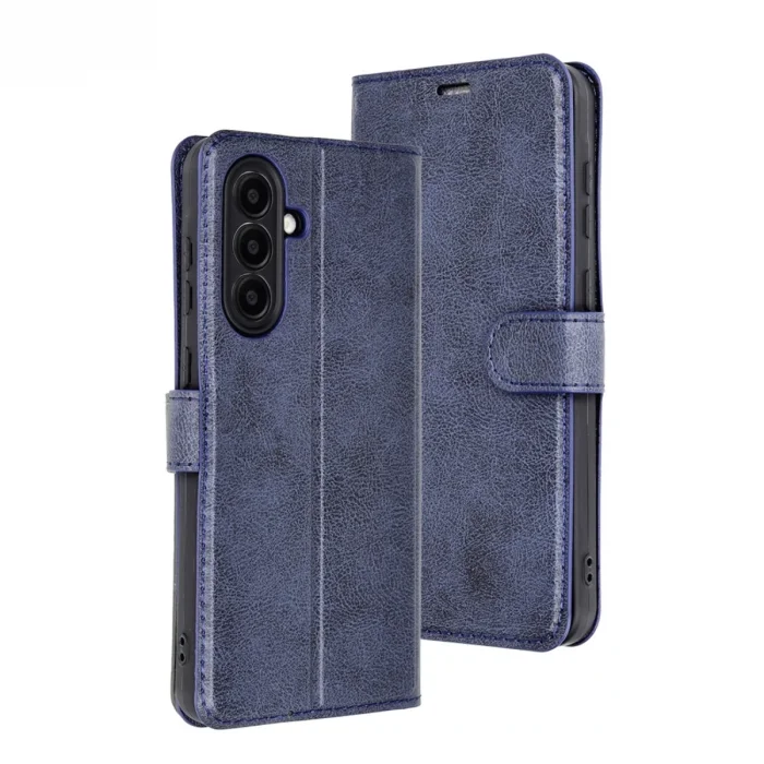 BUĞZ Samsung Galaxy A26 Kılıf Trend S Plus Kapaklı Kılıf - Lacivert