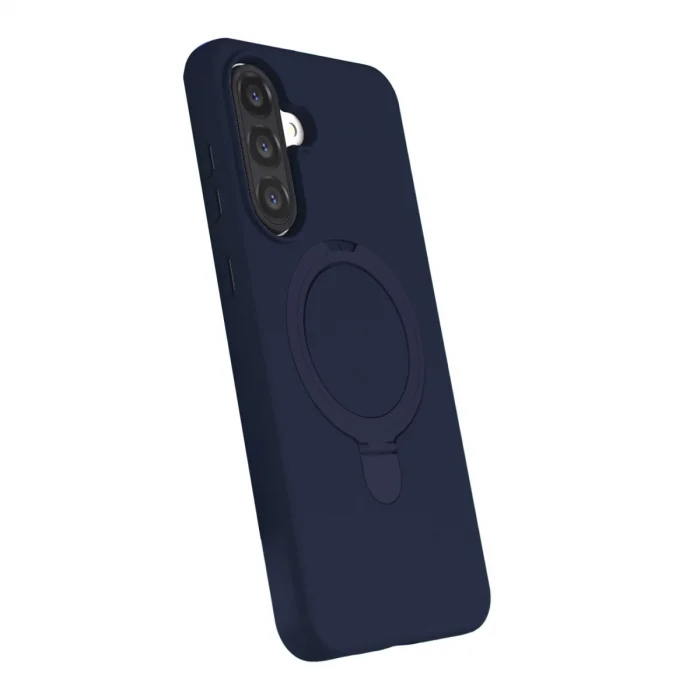 BUĞZ Samsung Galaxy A26 Regal Magsafe Standlı Kapak - Lacivert