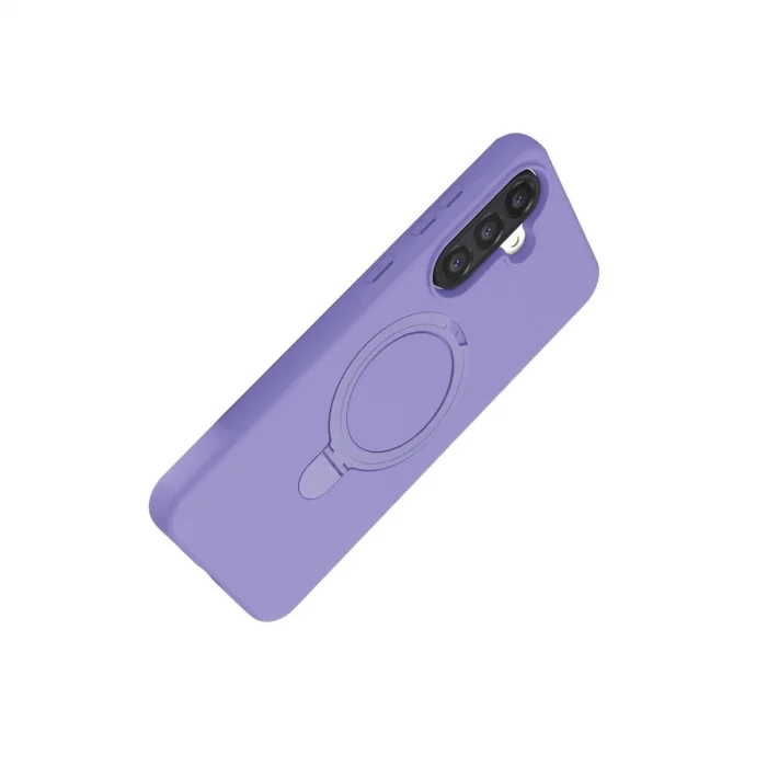 BUĞZ Samsung Galaxy A26 Regal Magsafe Standlı Kapak - Lila