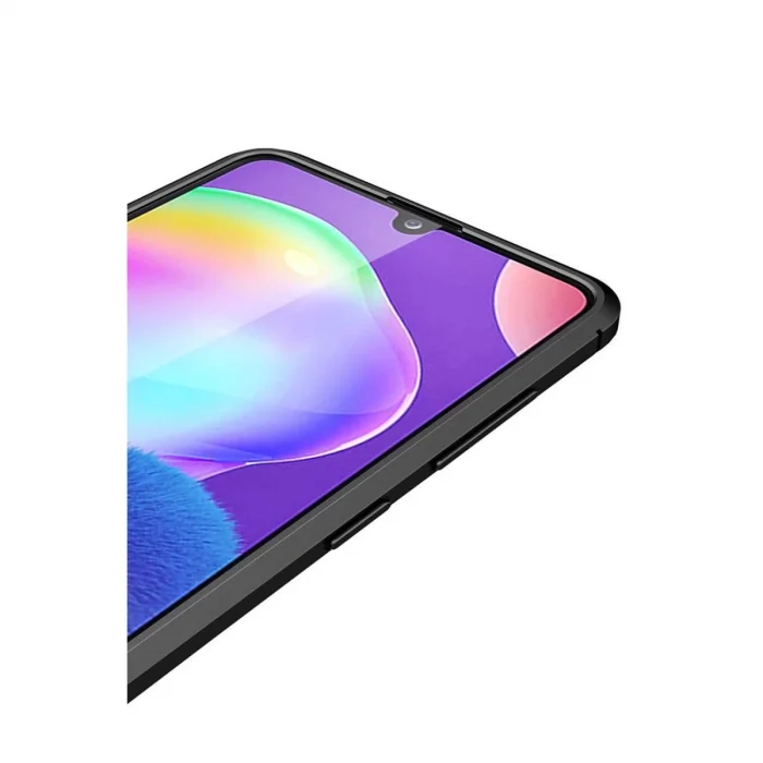 BUĞZ Samsung Galaxy A31 Kılıf Auto Focus Kapak - Kırmızı