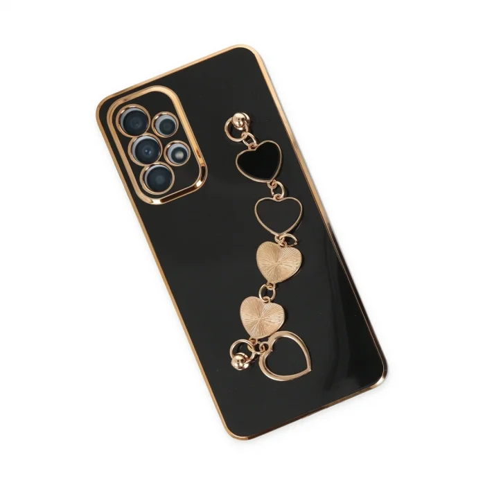 BUĞZ Samsung Galaxy A33 5g Kılıf Esila Silikon - Siyah