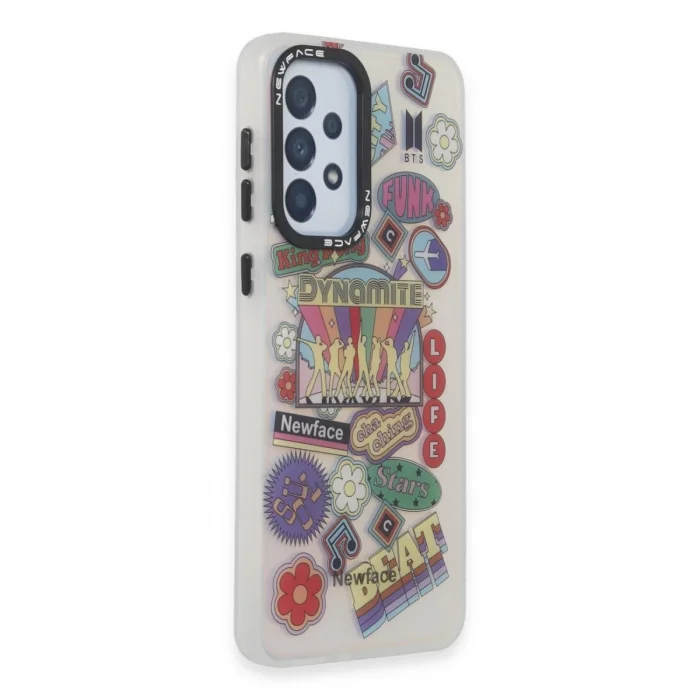 BUĞZ Samsung Galaxy A33 5g Kılıf Estoril Desenli Kapak - Estoril - 14