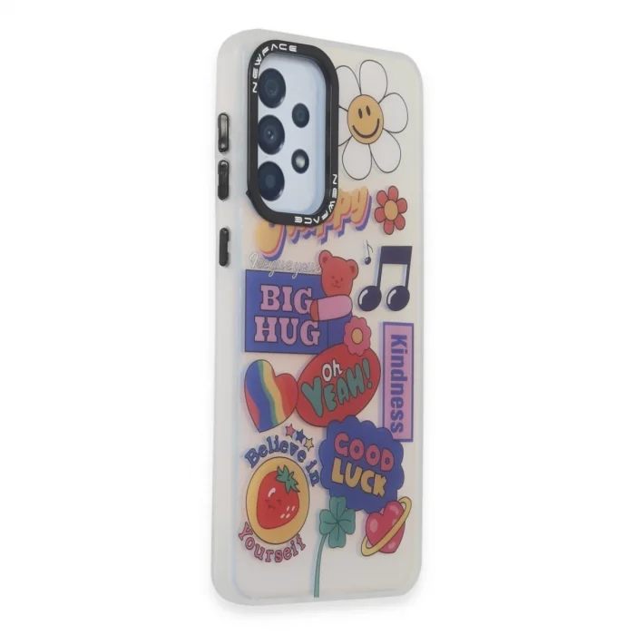 BUĞZ Samsung Galaxy A33 5g Kılıf Estoril Desenli Kapak - Estoril - 15