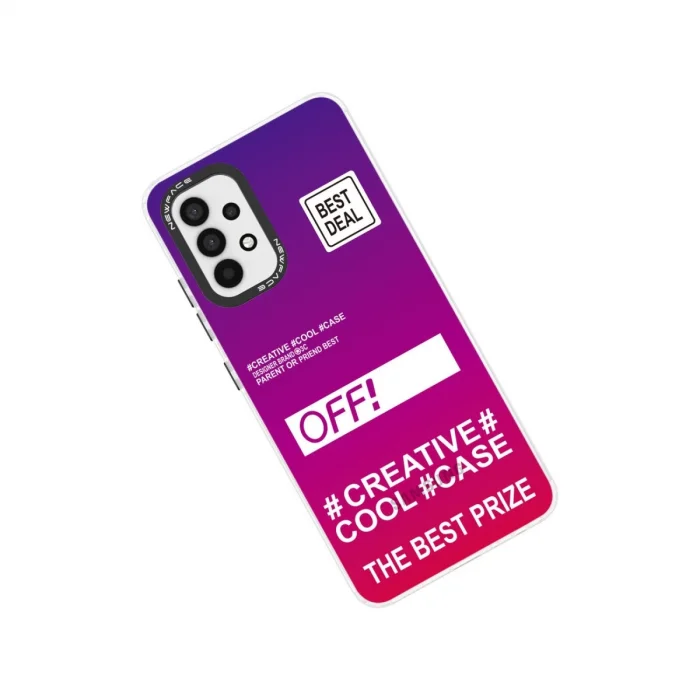 BUĞZ Samsung Galaxy A33 5g Kılıf Estoril Desenli Kapak - Estoril - 9