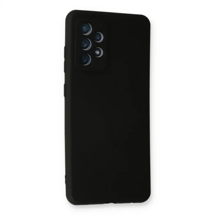 BUĞZ Samsung Galaxy A33 5g Kılıf First Silikon - Siyah