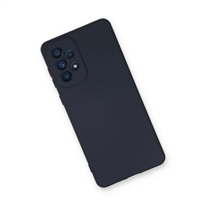 BUĞZ Samsung Galaxy A33 5g Kılıf Nano İçi Kadife Silikon - Lacivert