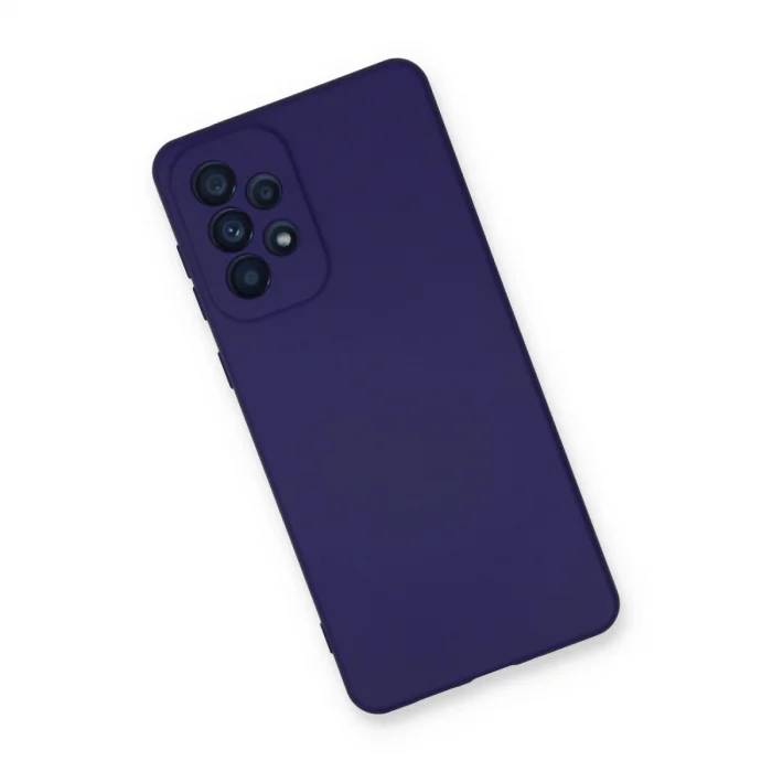 BUĞZ Samsung Galaxy A33 5g Kılıf Nano İçi Kadife Silikon - Mor