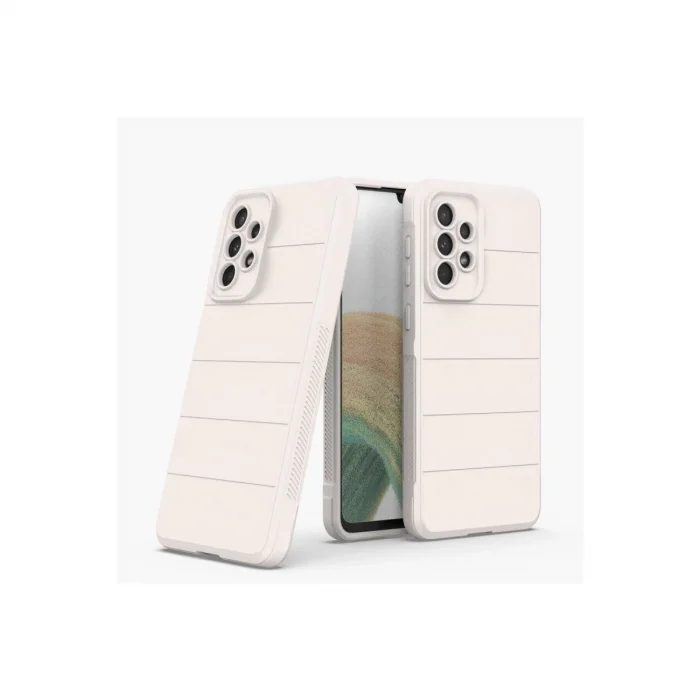 BUĞZ Samsung Galaxy A33 5g Kılıf Optimum Silikon - Krem