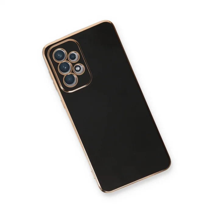 BUĞZ Samsung Galaxy A33 5g Kılıf Volet Silikon - Siyah