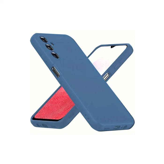 BUĞZ Samsung Galaxy A34 5g Kılıf First Silikon - Mavi