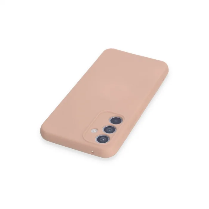 BUĞZ Samsung Galaxy A34 5g Kılıf Nano İçi Kadife Silikon - Pudra