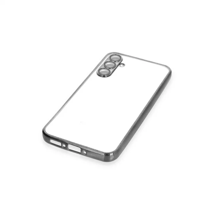 BUĞZ Samsung Galaxy A34 5g Kılıf Razer Lensli Silikon - Siyah