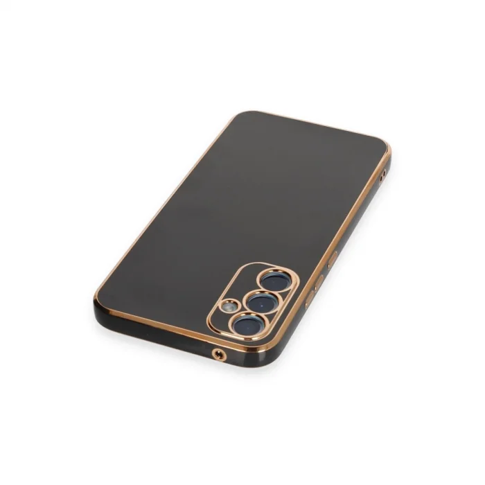 BUĞZ Samsung Galaxy A34 5g Kılıf Volet Silikon - Siyah