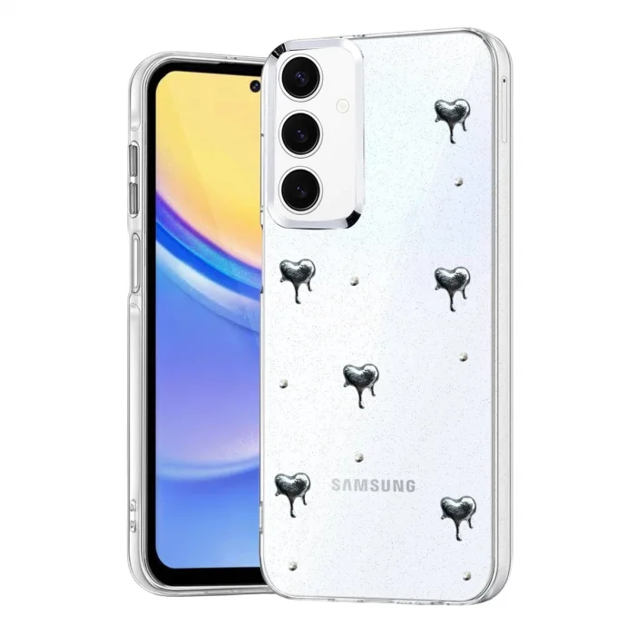 BUĞZ Samsung Galaxy A35 5g Fiyonk Desenli Kapak - Desen 3