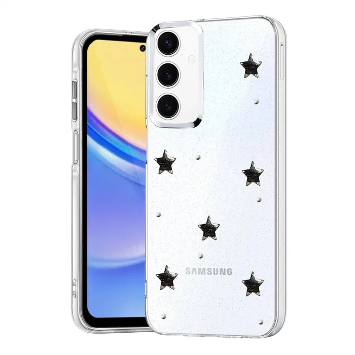 BUĞZ Samsung Galaxy A35 5g Fiyonk Desenli Kapak - Desen 4