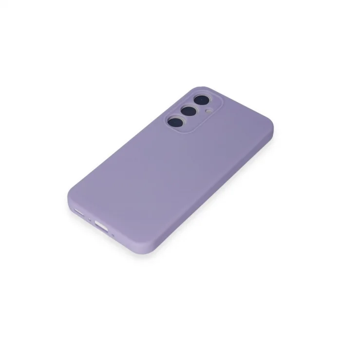 BUĞZ Samsung Galaxy A35 5g Kılıf First Silikon - Lila