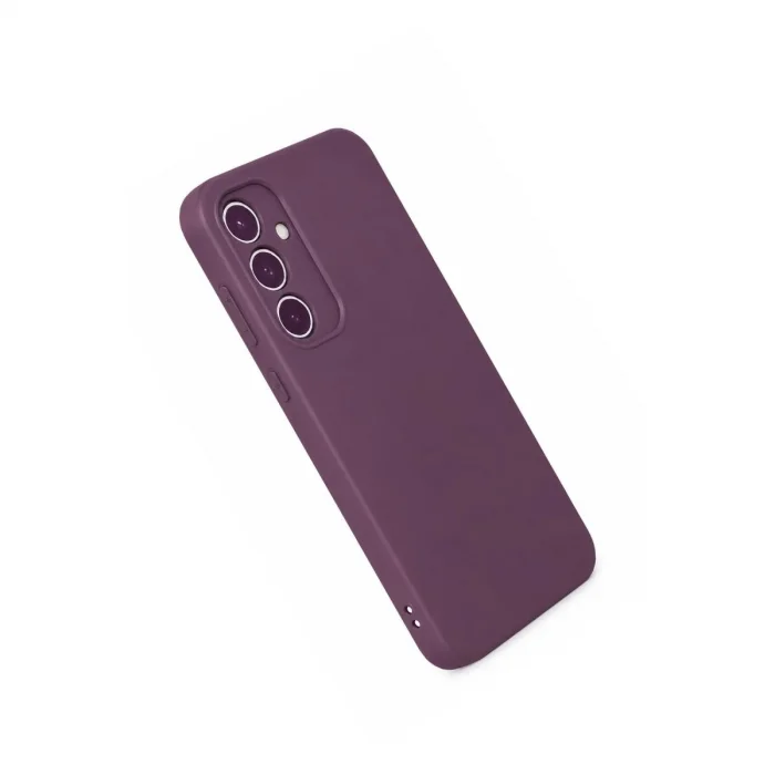 BUĞZ Samsung Galaxy A35 5g Kılıf First Silikon - Mürdüm