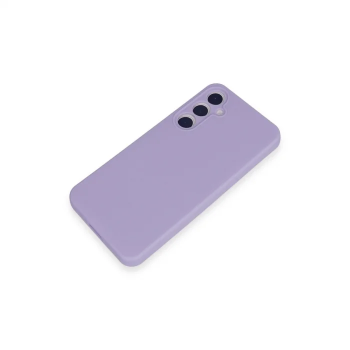 BUĞZ Samsung Galaxy A35 5g Kılıf Nano İçi Kadife Silikon - Lila