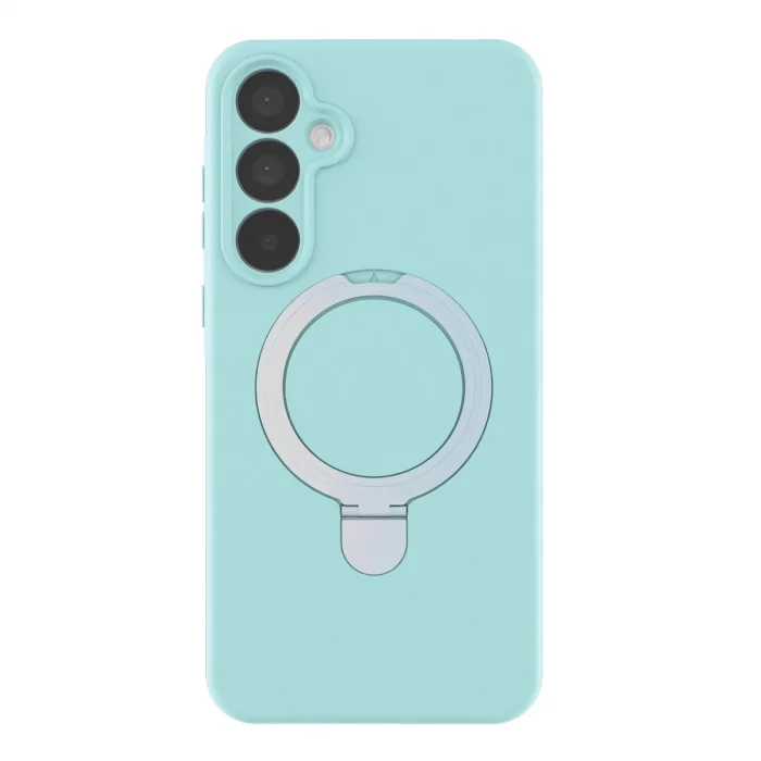 BUĞZ Samsung Galaxy A35 5g Regal Magsafe Standlı Kapak - Su Yeşili