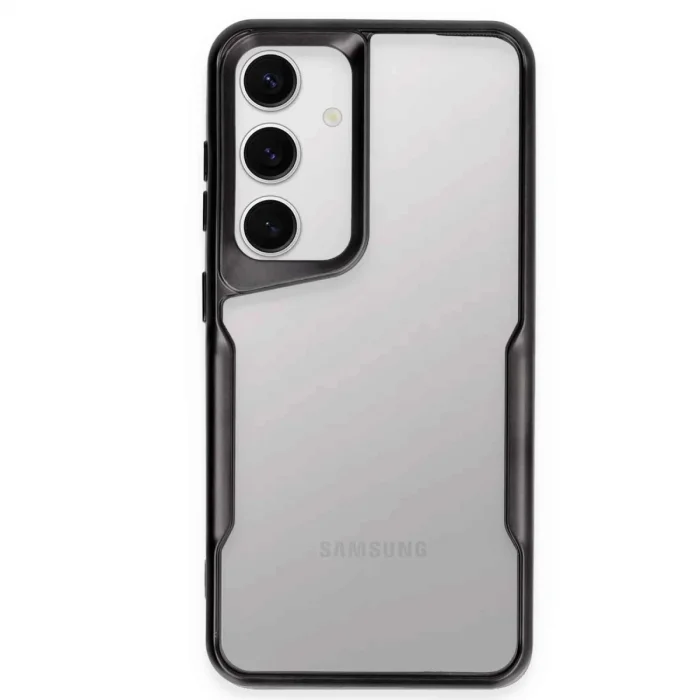 BUĞZ Samsung Galaxy A36 Kılıf Boyi Silikon Kapak - Siyah