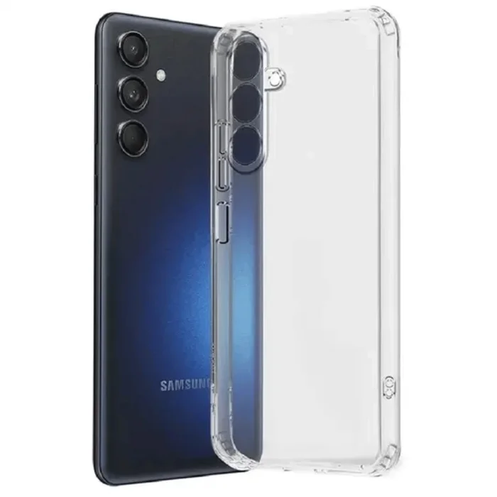 BUĞZ Samsung Galaxy A36 Kılıf Lüx Şeffaf Silikon