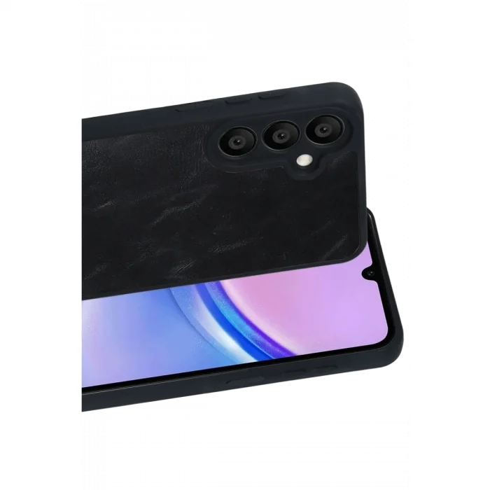 BUĞZ Samsung Galaxy A37 5g Aras Deri Kapak - Siyah
