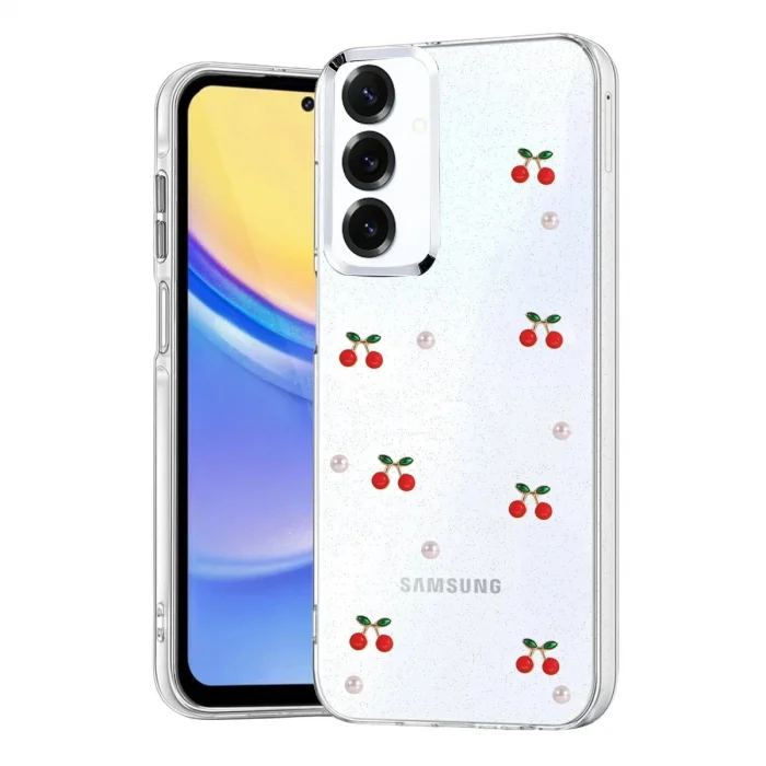 BUĞZ Samsung Galaxy A37 5g Fiyonk Desenli Kapak - Desen 9