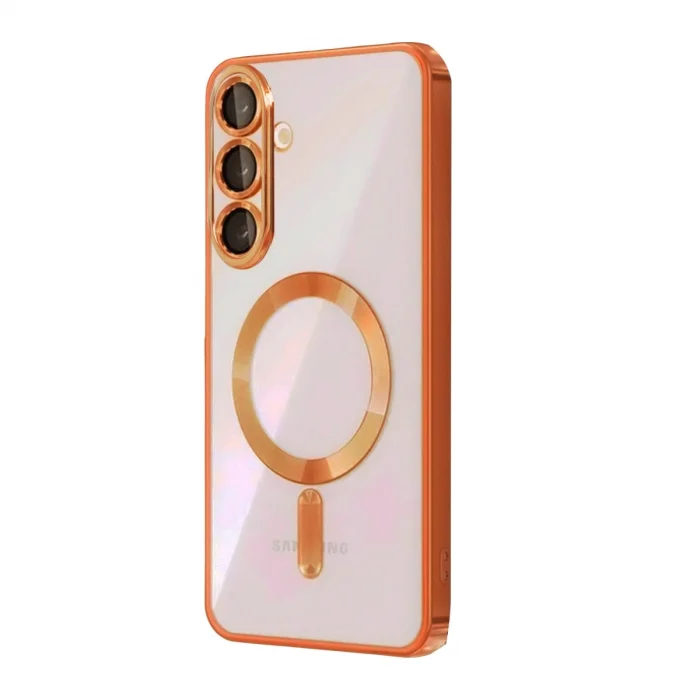 BUĞZ Samsung Galaxy A37 5g Kross Magneticsafe Kapak - Turuncu