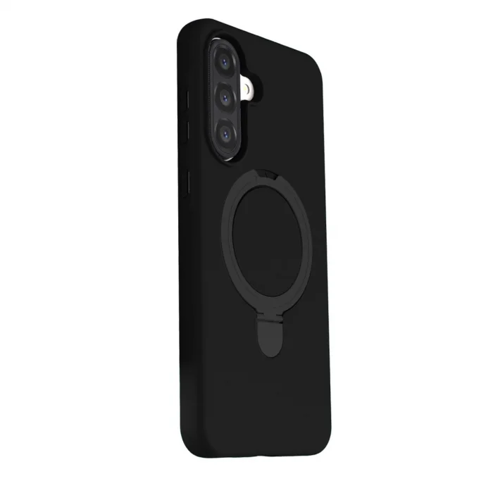 BUĞZ Samsung Galaxy A37 5g Regal Magsafe Standlı Kapak - Siyah