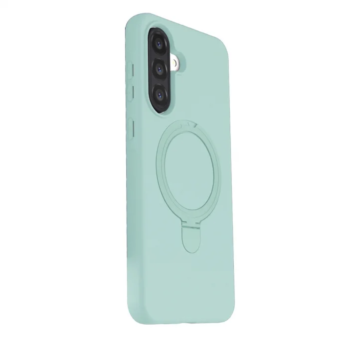 BUĞZ Samsung Galaxy A37 5g Regal Magsafe Standlı Kapak - Su Yeşili