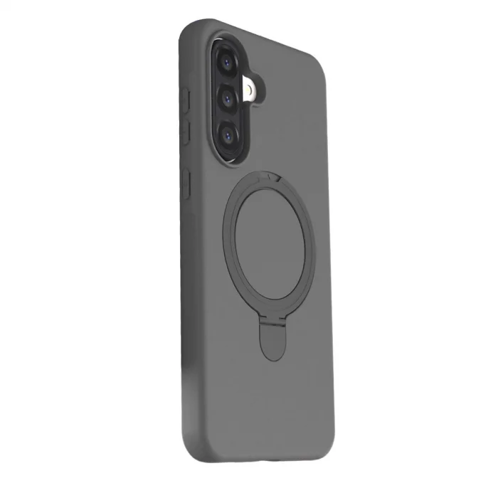 BUĞZ Samsung Galaxy A37 5g Regal Magsafe Standlı Kapak - Titan Gri