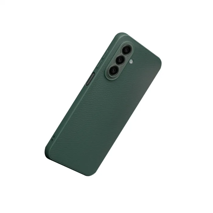 BUĞZ Samsung Galaxy A37 5g Thermax Silikon Kılıf - Koyu Yeşil