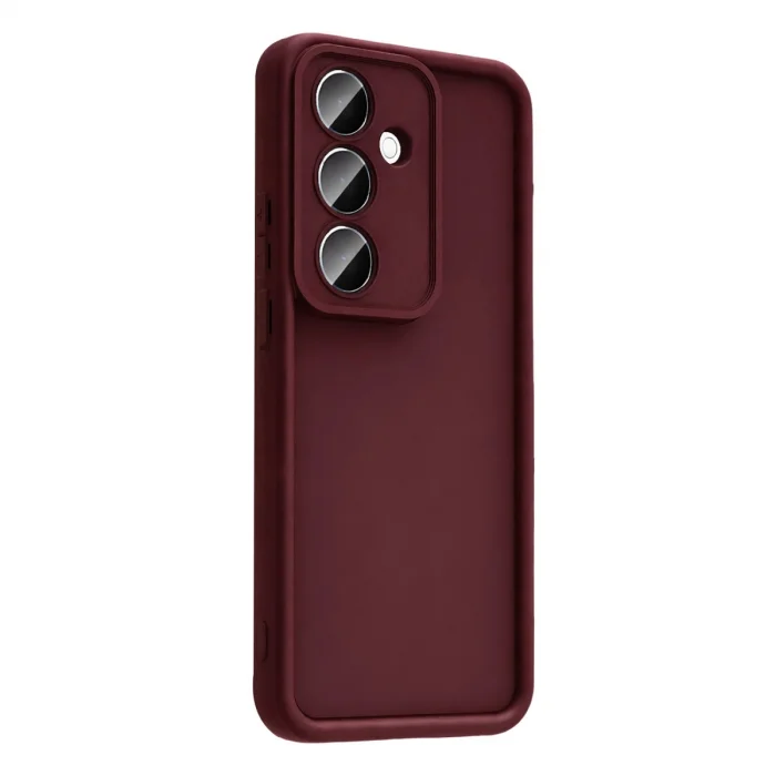BUĞZ Samsung Galaxy A37 5g Viera Silikon - Bordo