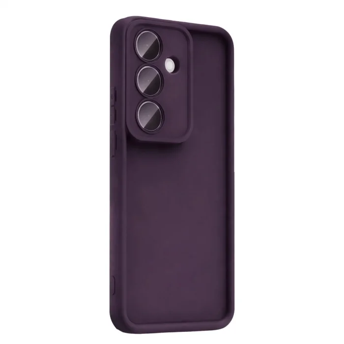 BUĞZ Samsung Galaxy A37 5g Viera Silikon - Mürdüm