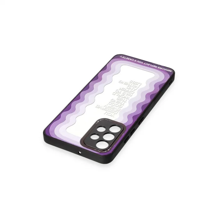 BUĞZ Samsung Galaxy A52 Kılıf Mirror Desenli Kapak - Mirror - 5