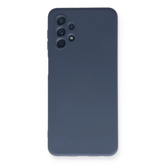 BUĞZ Samsung Galaxy A52 Kılıf Nano İçi Kadife Silikon - Gri