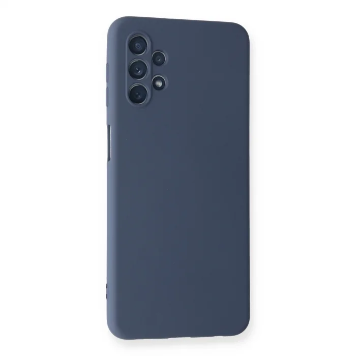 BUĞZ Samsung Galaxy A52 Kılıf Nano İçi Kadife Silikon - Gri