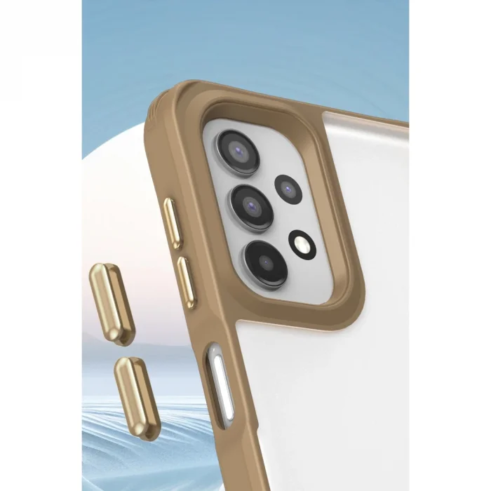 BUĞZ Samsung Galaxy A52 Kılıf Penta Silikon Kılıf - Lacivert