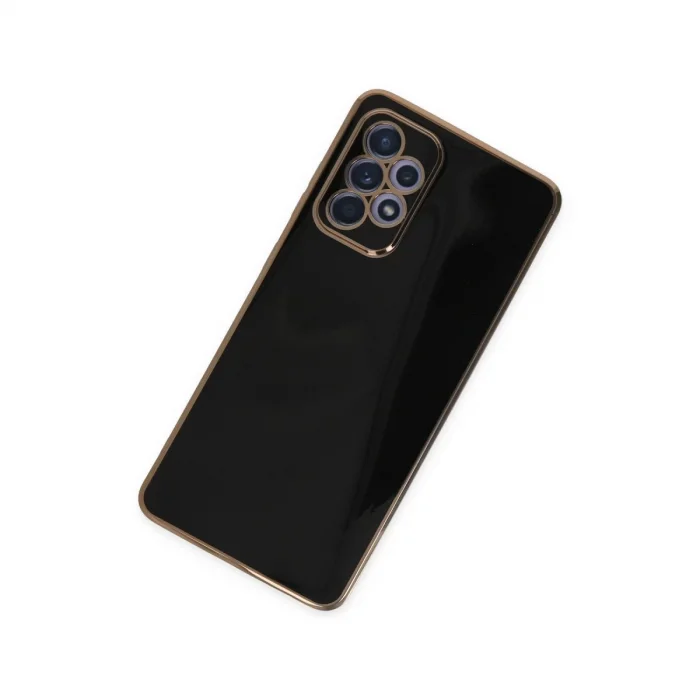 BUĞZ Samsung Galaxy A52 Kılıf Volet Silikon - Siyah