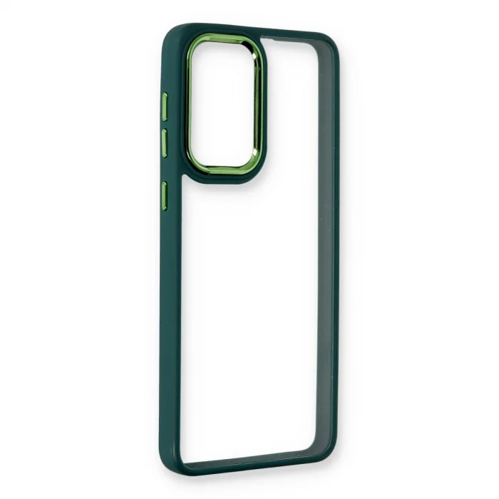 BUĞZ Samsung Galaxy A53 5g Kılıf Dora Kapak - Haki Yeşil