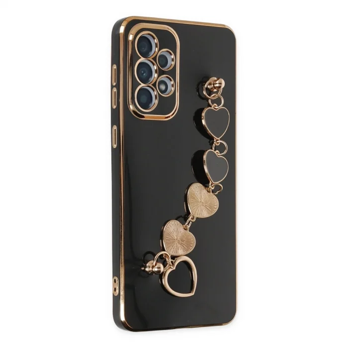 BUĞZ Samsung Galaxy A53 5g Kılıf Esila Silikon - Siyah