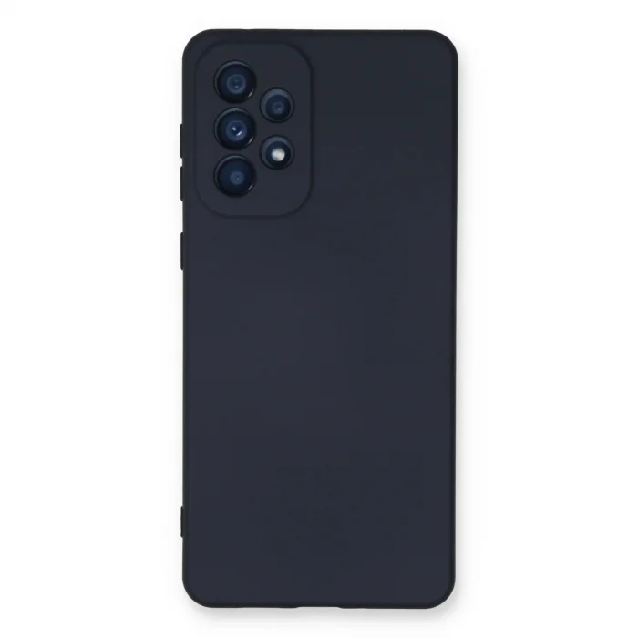BUĞZ Samsung Galaxy A53 5g Kılıf Nano İçi Kadife Silikon - Lacivert