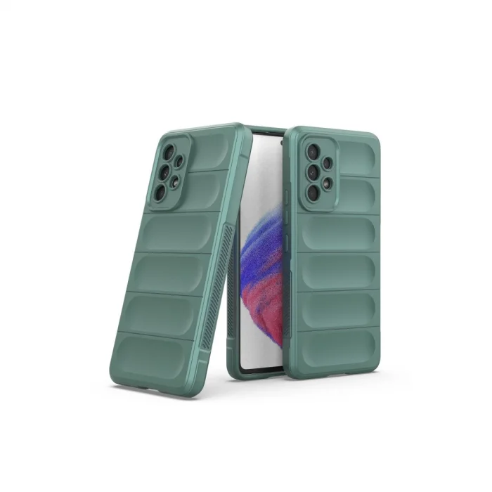 BUĞZ Samsung Galaxy A53 5g Kılıf Optimum Silikon - Koyu Yeşil