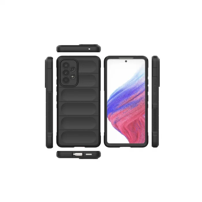 BUĞZ Samsung Galaxy A53 5g Kılıf Optimum Silikon - Siyah