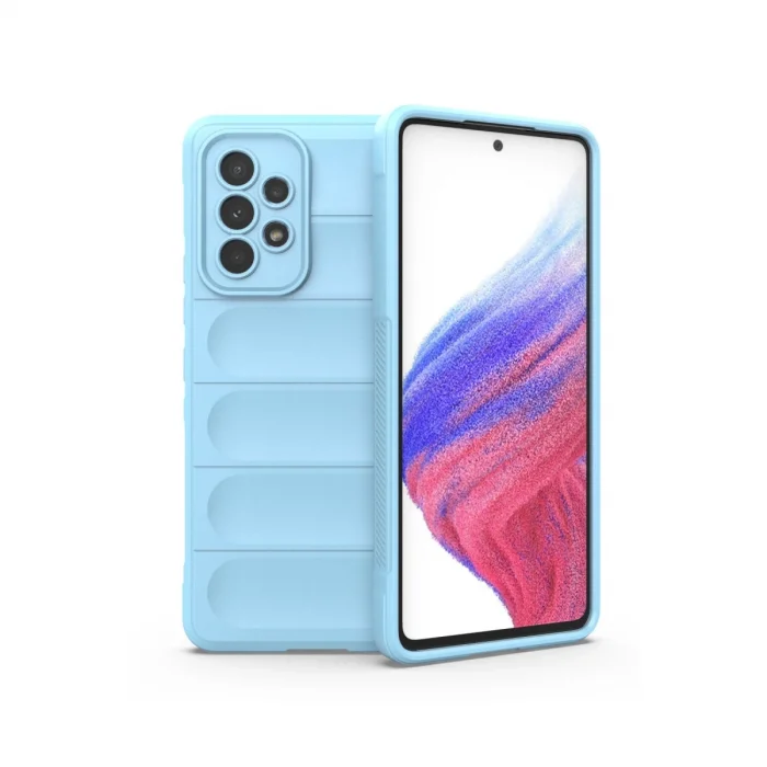 BUĞZ Samsung Galaxy A53 5g Kılıf Optimum Silikon - Sky Blue