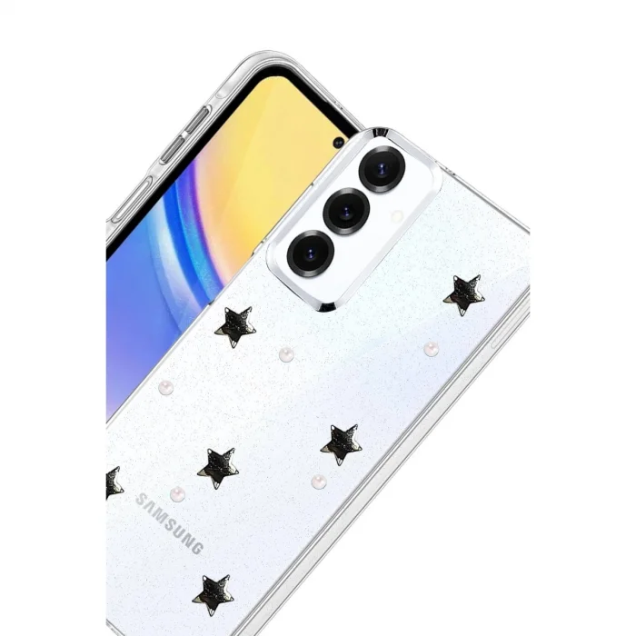 BUĞZ Samsung Galaxy A54 5g Fiyonk Desenli Kapak - Desen 7